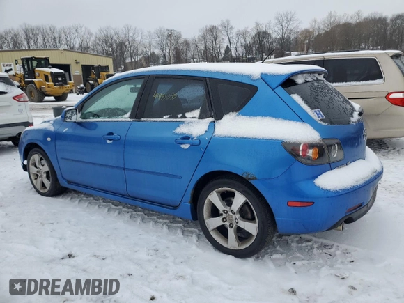 2006 Mazda 3 S Sport with VIN JM1BK144X61524684, listed as a Copart auction lot 44181035 with 222,115 mi miles and Clean Title. Bid and sale history available at DreamBid. Image 2.