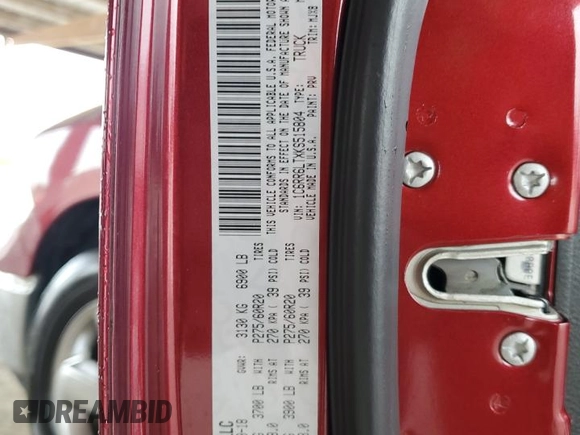 2019 Ram 1500 Classic Lone Star with VIN 1C6RR6LTXKS515804, listed as a Copart auction lot 83542604 with 147,340 mi miles and Salvage Title. Bid and sale history available at carsss.com. Image 12.