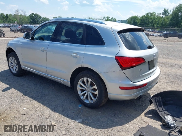 2013 Audi Q5 Premium z VIN WA1CFAFP9DA070855, wystawiony jako IAAI lot #42721197 z przebiegiem 112 468 mil mil oraz . Historia ofert i sprzedaży dostępna na DreamBid. Obrazek 3.
