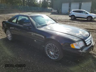 1997 Mercedes-Benz SL-Class with VIN WDBFA63F7VF145758, listed as a Copart auction lot 77503244 with 132,664 mi miles and Clean Title. Bid and sale history available at carsss.com. Image 4.