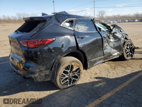 2024 Chevrolet Blazer RS with VIN 3GNKBKRS3RS132959, listed as a Copart auction lot 82442894 with Not provided miles and Non repairable. Bid and sale history available at DreamBid. Image 3.