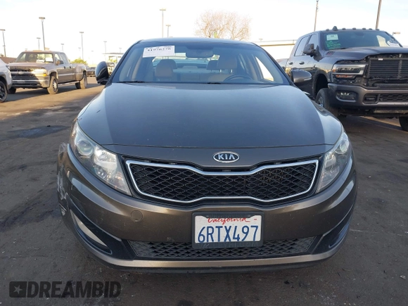 2011 Kia Optima EX with VIN KNAGN4A68B5086204, listed as a IAAI auction lot 41976276 with 177,439 mi miles and . Bid and sale history available at carsss.com. Image 12.