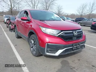 2021 Honda CR-V EX-L with VIN 2HKRW2H87MH659245, listed as a IAAI auction lot 41586789 with 100,279 mi miles. Bid and sale history available at carsss.com. Image 1.
