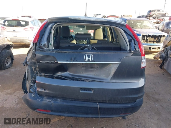 2014 Honda CR-V EX-L with VIN 2HKRM3H75EH533468, listed as a IAAI auction lot 41693921 with 140,626 mi miles and . Bid and sale history available at carsss.com. Image 16.