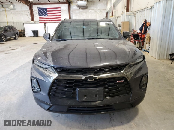 2021 Chevrolet Blazer RS with VIN 3GNKBKRS3MS515678, listed as a Copart auction lot 61195165 with 102,082 mi miles and Non repairable. Bid and sale history available at DreamBid. Image 5.