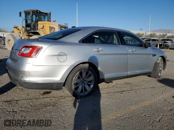 2010 Ford Taurus Limited with VIN 1FAHP2FW7AG106725, listed as a Copart auction lot 43017865 with 149,648 mi miles and Salvage Title. Bid and sale history available at carsss.com. Image 3.