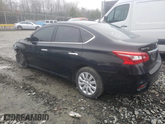 2017 Nissan Sentra SV with VIN 3N1AB7AP1HL708519, listed as a Copart auction lot 86295994 with 73,160 mi miles and Non repairable. Bid and sale history available at DreamBid. Image 2.