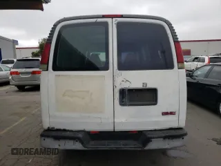 2002 GMC Savana z VIN 1GTGG25R521903285, wystawiony jako Copart lot #66774134 z przebiegiem 145 202 mil mil oraz Szkody całkowita. Historia ofert i sprzedaży dostępna na DreamBid. Obrazek 6.