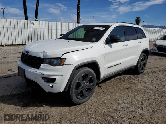 2019 Jeep Grand Cherokee Upland with VIN 1C4RJFAG7KC537517, listed as a Copart auction lot 45777175 with 131,344 mi miles and Salvage Title. Bid and sale history available at DreamBid. Image 1.