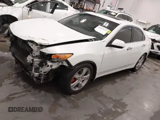 2012 Acura TSX Tech Pkg with VIN JH4CU2F67CC009658, listed as a IAAI auction lot 41849122 with 103,009 mi miles. Bid and sale history available at carsss.com. Image 20.