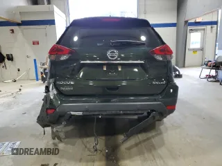 2019 Nissan Rogue SV with VIN 5N1AT2MV8KC756654, listed as a Copart auction lot 85991894 with 86,947 mi miles and Salvage Title. Bid and sale history available at DreamBid. Image 6.