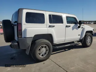 2007 Hummer H3 SUV with VIN 5GTDN13E378177422, listed as a Copart auction lot 79752314 with 163,749 mi miles and Salvage Title. Bid and sale history available at carsss.com. Image 3.