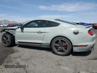 2021 Ford Mustang Mach 1 with VIN 1FA6P8R07M5550673, listed as a Copart auction lot 53577895 with 44,158 mi miles and Salvage title. Bid and sale history available at DreamBid. Image 2.