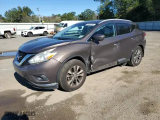2017 Nissan Murano SL with VIN 5N1AZ2MG5HN121338, listed as a Copart auction lot 81623394 with 152,818 mi miles and Salvage Title. Bid and sale history available at carsss.com. Image 1.