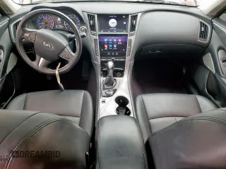 2017 Infiniti Q50 Premium with VIN JN1EV7AP5HM744552, listed as a Copart auction lot 53036705 with 122,100 mi miles and Salvage Title. Bid and sale history available at carsss.com. Image 8.