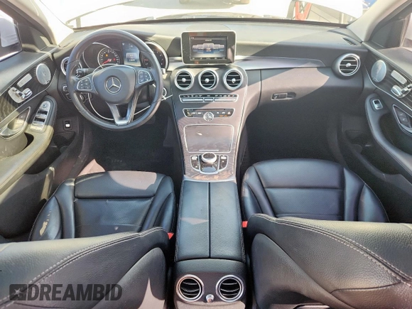 2017 Mercedes-Benz C 300 with VIN 55SWF4JB5HU202389, listed as a Copart auction lot 62884515 with 135,848 mi miles and Clean title. Bid and sale history available at DreamBid. Image 8.