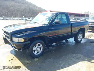 1996 Dodge Ram 1500 with VIN 1B7HC16YXTS701778, listed as a IAAI auction lot 41753120 with 110,204 mi miles. Bid and sale history available at carsss.com. Image 2.