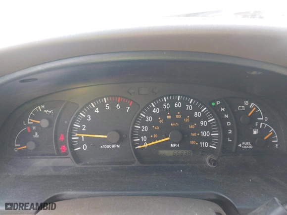 2002 Toyota Tundra SR5 with VIN 5TBRT34132S258458, listed as a IAAI auction lot 41686200 with 65,838 mi miles. Bid and sale history available at carsss.com. Image 7.