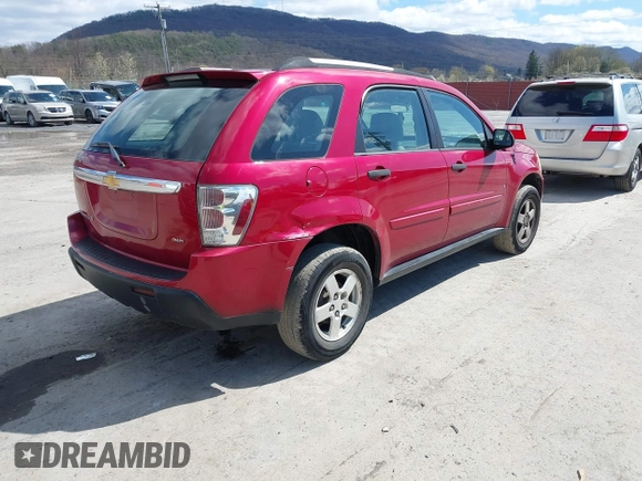 2006 Chevrolet Equinox LS with VIN 2CNDL23F866158179, listed as a IAAI auction lot 41995067 with 170,159 mi miles and . Bid and sale history available at DreamBid. Image 4.