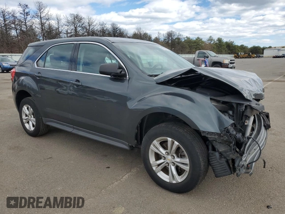 2017 Chevrolet Equinox LS with VIN 2GNALBEK0H1585543, listed as a Copart auction lot 52783925 with 50,560 mi miles and Salvage Title. Bid and sale history available at carsss.com. Image 4.