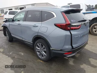 2022 Honda CR-V Touring with VIN 2HKRW2H99NH664523, listed as a IAAI auction lot 41614848 with 29,982 mi miles. Bid and sale history available at carsss.com. Image 3.