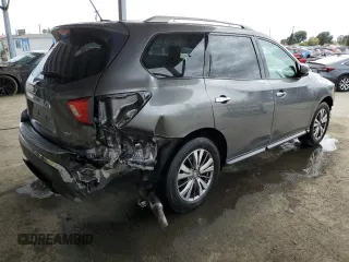 2018 Nissan Pathfinder SV с VIN 5N1DR2MN2JC662179, выставлен на аукционе Copart как лот 54833995 с пробегом 61 321 миль миль и Списание • Salvage title. История ставок и продаж доступна на DreamBid. Изображение 3.