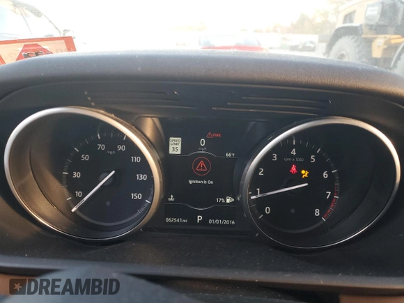 2017 Land Rover Discovery First Edition with VIN SALRTBBV5HA020469, listed as a Copart auction lot 77438984 with 62,541 mi miles and Salvage Title. Bid and sale history available at carsss.com. Image 9.