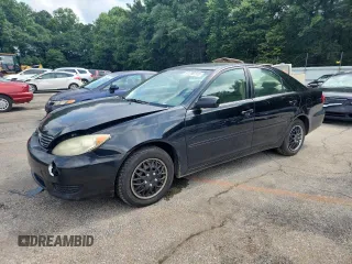 2005 Toyota Camry LE with VIN 4T1BE30K75U020643, listed as a Copart auction lot 61796115 with 214,440 mi miles and Salvage title. Bid and sale history available at DreamBid. Image 1.