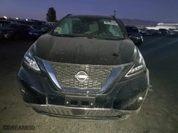 2024 Nissan Murano SV with VIN 5N1AZ2BJ6RC125958, listed as a Copart auction lot 84120104 with 0 mi miles and Salvage Title. Bid and sale history available at carsss.com. Image 5.