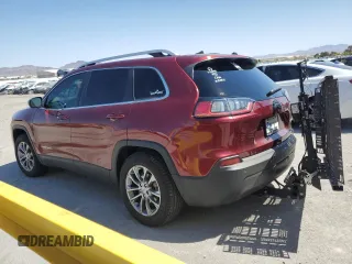 2019 Jeep Cherokee Latitude Plus with VIN 1C4PJLLB9KD373205, listed as a Copart auction lot 52034245 with 49,912 mi miles and Salvage title. Bid and sale history available at DreamBid. Image 2.