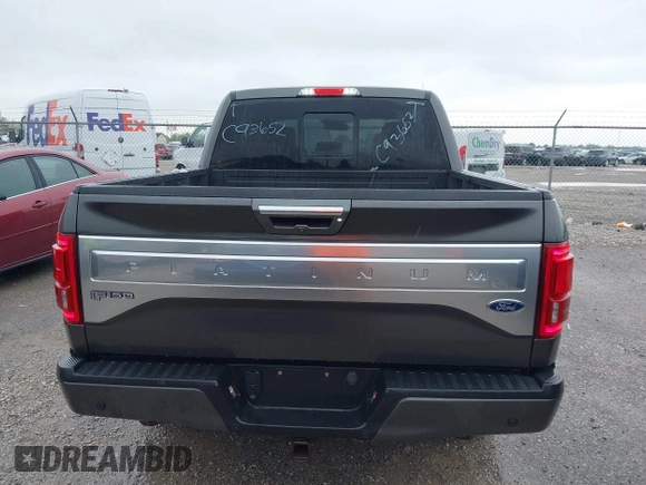 2015 Ford F-150 XLT with VIN 1FTEW1EG6FFC93652, listed as a IAAI auction lot 42058924 with 158,956 mi miles and . Bid and sale history available at DreamBid. Image 16.
