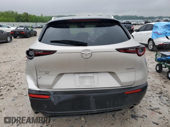 2023 Mazda CX-30 S Select with VIN 3MVDMBBM6PM542193, listed as a Copart auction lot 59504015 with 9,434 mi miles and Clean title. Bid and sale history available at DreamBid. Image 6.