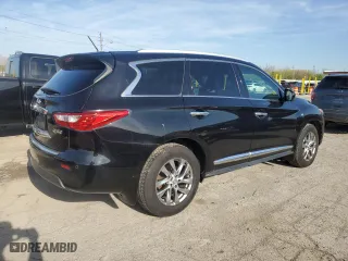 2015 Infiniti QX60 with VIN 5N1AL0MM8FC554107, listed as a Copart auction lot 54019335 with 116,968 mi miles and Clean Title. Bid and sale history available at carsss.com. Image 3.