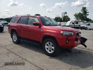 2023 Toyota 4Runner SR5 with VIN JTEMU5JR9P6164298, listed as a Copart auction lot 59108595 with 40,871 mi miles and Salvage title. Bid and sale history available at DreamBid. Image 4.