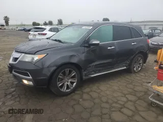 2013 Acura MDX Advance with VIN 2HNYD2H86DH511768, listed as a Copart auction lot 41433505 with 111,537 mi miles and Salvage Title. Bid and sale history available at DreamBid. Image 1.