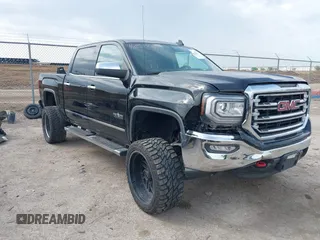 2018 GMC Sierra 1500 SLT z VIN 3GTP1NEC2JG510522, wystawiony jako IAAI lot #41896034 z przebiegiem 135 559 mil mil oraz . Historia ofert i sprzedaży dostępna na DreamBid. Obrazek 1.