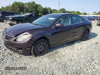 2010 Mazda 6 i Sport with VIN 1YVHZ8BH0A5M58209, listed as a Copart auction lot 59284705 with 253,421 mi miles and Salvage title. Bid and sale history available at DreamBid. Image 1.