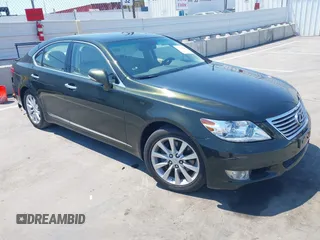 2010 Lexus LS 460 with VIN JTHBL5EF5A5092493, listed as a IAAI auction lot 42743840 with 67,024 mi miles and . Bid and sale history available at DreamBid. Image 1.