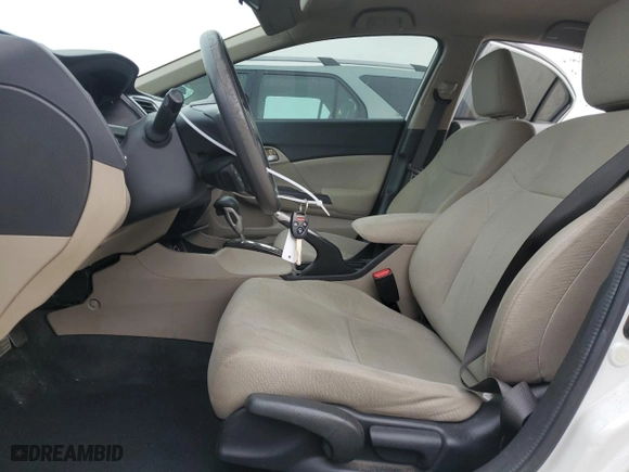 2013 Honda Civic Sdn LX with VIN 19XFB2F59DE213416, listed as a Copart auction lot 53477085 with 69,753 mi miles and Salvage Title. Bid and sale history available at carsss.com. Image 7.