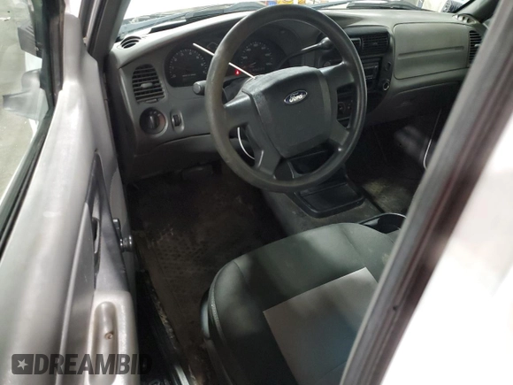 2011 Ford Ranger XL with VIN 1FTKR1AD4BPA35303, listed as a Copart auction lot 53551725 with 198,486 mi miles and Salvage Title. Bid and sale history available at carsss.com. Image 8.