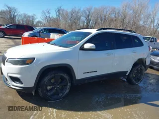2020 Jeep Cherokee Altitude with VIN 1C4PJMLN5LD541214, listed as a IAAI auction lot 41663841 with 80,097 mi miles. Bid and sale history available at carsss.com. Image 14.