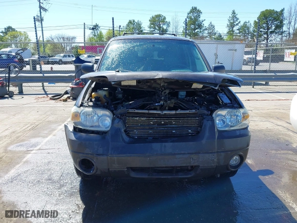 2006 Ford Escape XLT with VIN 1FMCU03116KB57387, listed as a IAAI auction lot 41813041 with 180,417 mi miles. Bid and sale history available at carsss.com. Image 6.