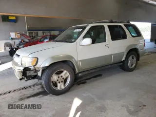 2001 Infiniti QX4 Luxury z VIN JNRDR09Y81W219674, wystawiony jako Copart lot #74221844 z przebiegiem 167 787 mil mil oraz Szkody całkowita. Historia ofert i sprzedaży dostępna na DreamBid. Obrazek 1.