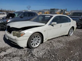 2002 BMW 7 Series 745i with VIN WBAGL63462DP54424, listed as a Copart auction lot 85921814 with Not Provided miles and Clean Title. Bid and sale history available at DreamBid. Image 1.