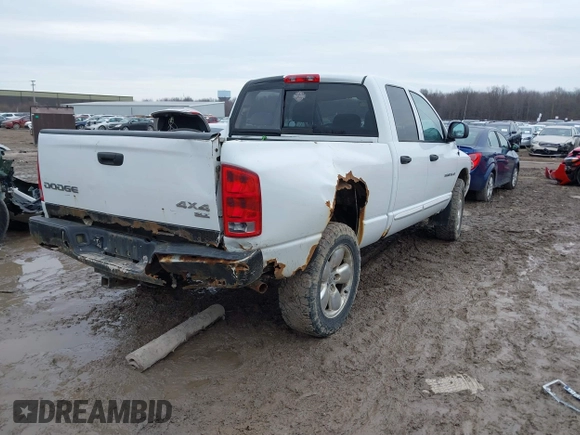2004 Dodge 1500 SLT with VIN 1D7HU18N24S661588, listed as a IAAI auction lot 41703513 with 200,890 mi miles and . Bid and sale history available at carsss.com. Image 4.