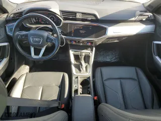 2021 Audi Q3 Premium with VIN WA1AUCF3XM1092773, listed as a Copart auction lot 49658385 with 72,572 mi miles and Salvage Title. Bid and sale history available at carsss.com. Image 8.