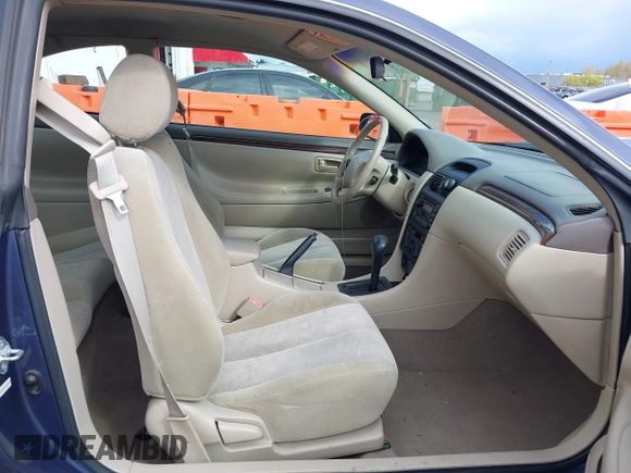 1999 Toyota Solara SE with VIN 2T1CF22P5XC163759, listed as a IAAI auction lot 41922973 with 146,042 mi miles. Bid and sale history available at carsss.com. Image 5.