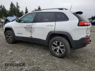 2017 Jeep Cherokee Trailhawk L Plus with VIN 1C4PJMBS3HD237118, listed as a Copart auction lot 49303805 with 120,581 mi miles and Salvage Title. Bid and sale history available at carsss.com. Image 2.