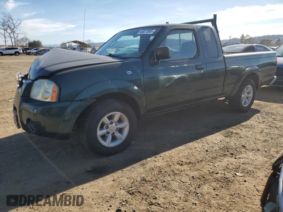 2002 Nissan Frontier XE with VIN 1N6DD26S92C381436, listed as a Copart auction lot 46527595 with 224,696 mi miles and Salvage title. Bid and sale history available at DreamBid. Image 1.