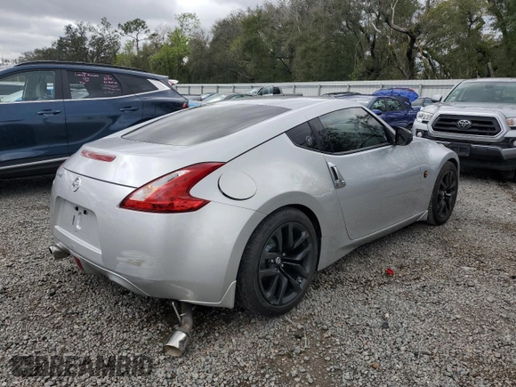 2017 Nissan 370Z with VIN JN1AZ4EH0HM955145, listed as a Copart auction lot 46843485 with 81,812 mi miles and Salvage Title. Bid and sale history available at DreamBid. Image 3.